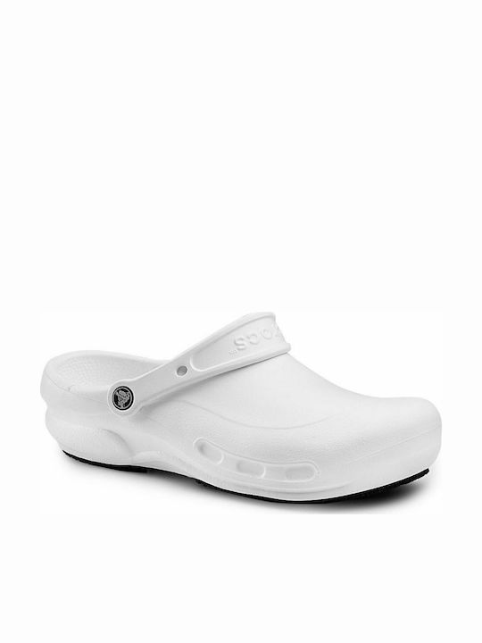 Crocs Bistro Anatomic Clogs White