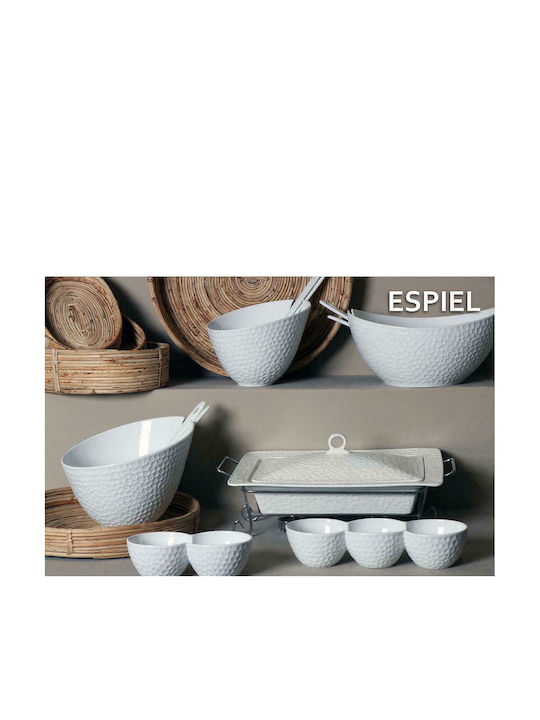 Espiel Cane Bread Basket Wooden Brown 30x20x8cm