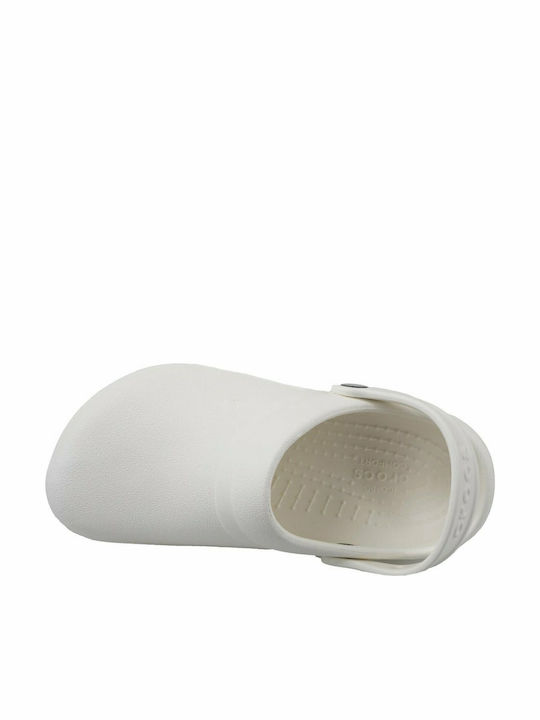 Crocs Specialist II Ανατομικά Σαμπό Λευκά