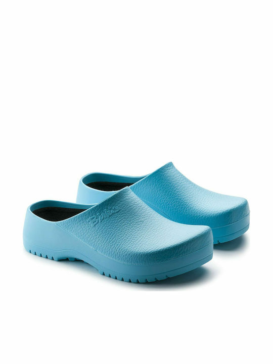 Birkenstock Super Birki Anatomic Clogs Blue