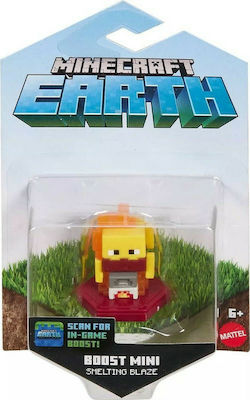 Mattel Minecraft Earth Boost Minis: Smelting Blaze Figure height 14.5cm GKT34