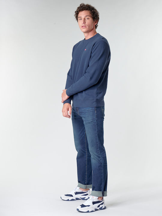 501 Pantaloni Jeans pentru Bărbați cu Croială Regular Straight Albastru marin