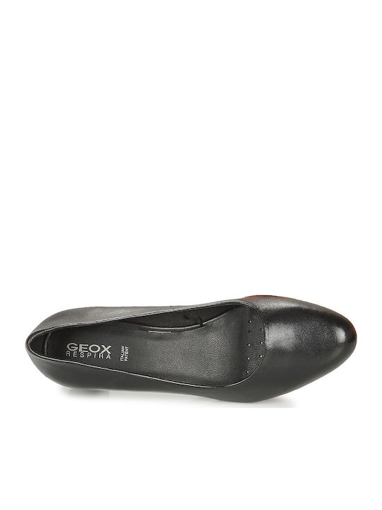 Leather Black Heels Umbretta