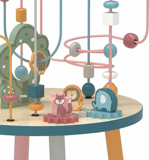 Viga Toys Τραπεζάκι Δραστηριοτήτων PolarB Τραπεζάκι Άσκηση Προγραφής από Ξύλο για 24+ Μηνών