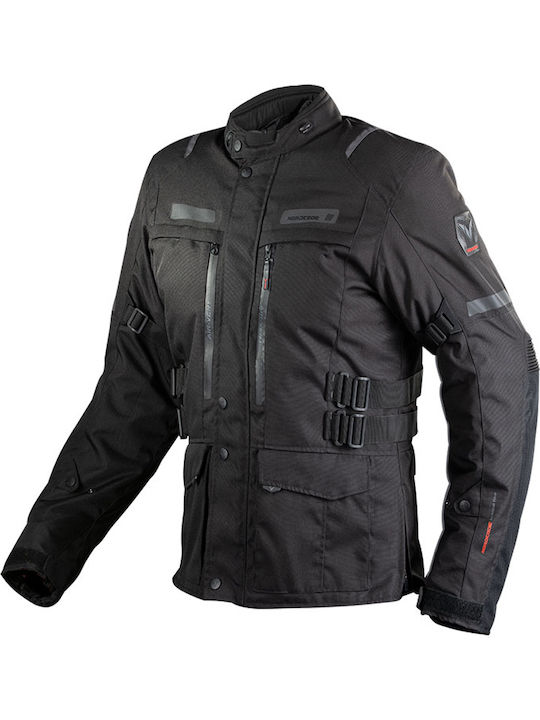 Nordcode Rhyno Men's Motorcycle Jacket Cordura 4 Seasons Waterproof Black