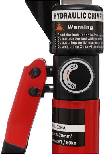 Kraft & Dele Presă Hidraulică Pentru Cleste Sertizat Lungime 300mm