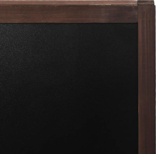 vidaXL Chalkboard Floor Chalk Board 80x60cm