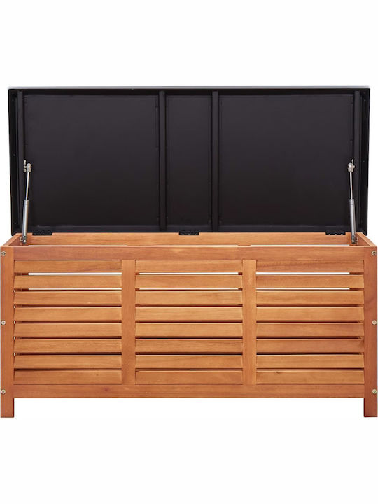 vidaXL Outdoor Storage Box Brown L117xW50xH55cm
