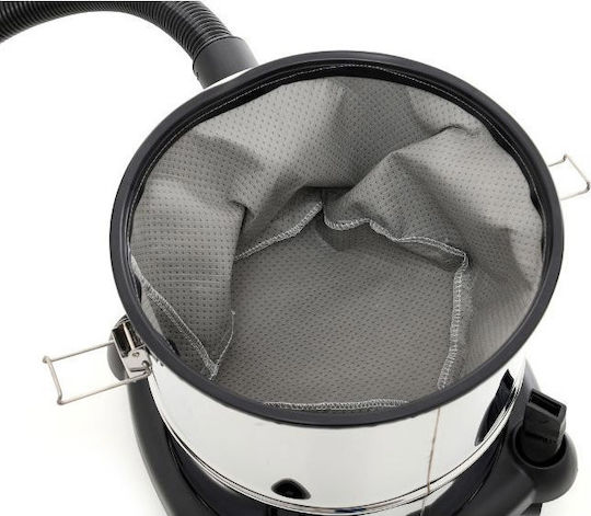 Kraft & Dele KD-483 Staubsauger Flüssigkeiten / Feststoffe 1200W mit Edelstahl Behälter 20Es