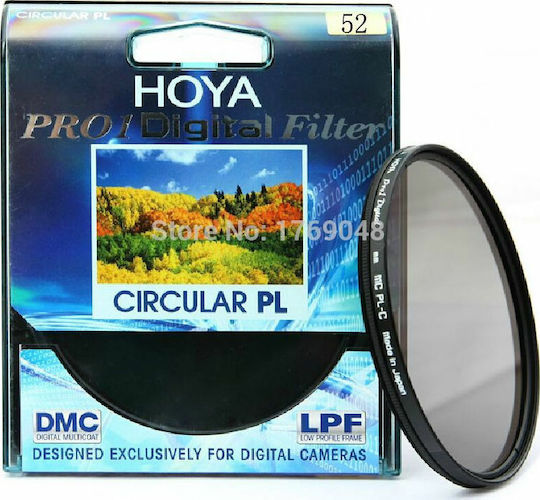 Hoya PRO1D Filter CPL Diameter 52mm with Coating MC for Camera Lenses