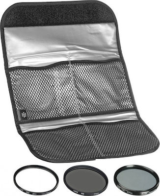 Hoya Digital Filter Kit II Σετ Φίλτρων CPL / ND / UV Διαμέτρου 52mm για Φωτογραφικούς Φακούς