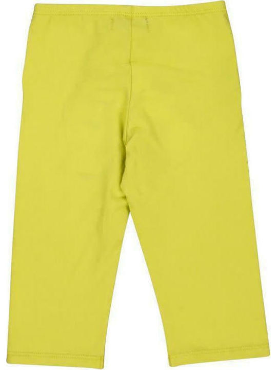 Boboli Kids Legging Capri Yellow