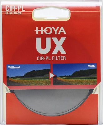 Hoya UX Φίλτρo CPL Διαμέτρου 55mm για Φωτογραφικούς Φακούς