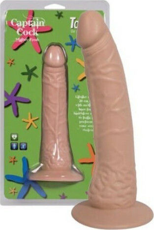 ToyJoy Captain Cock Ρεαλιστικό Dildo με Βεντούζα Flesh 20cm