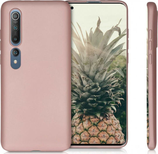 KWmobile Back Cover Silicone Rose Gold (Xiaomi Mi 10 / Mi 10 Pro)