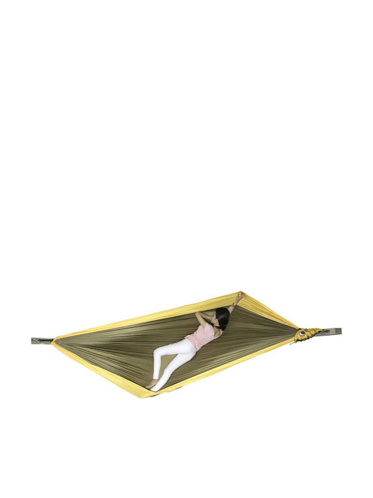 Ticket To The Moon Parachute Double Hammock Brown 320x200cm