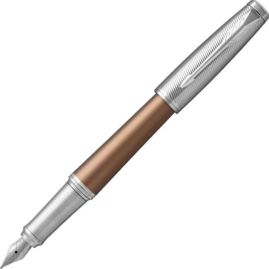 Parker Писалка Medium 0.8mm Оранжева от Алуминий с Червено Мастило