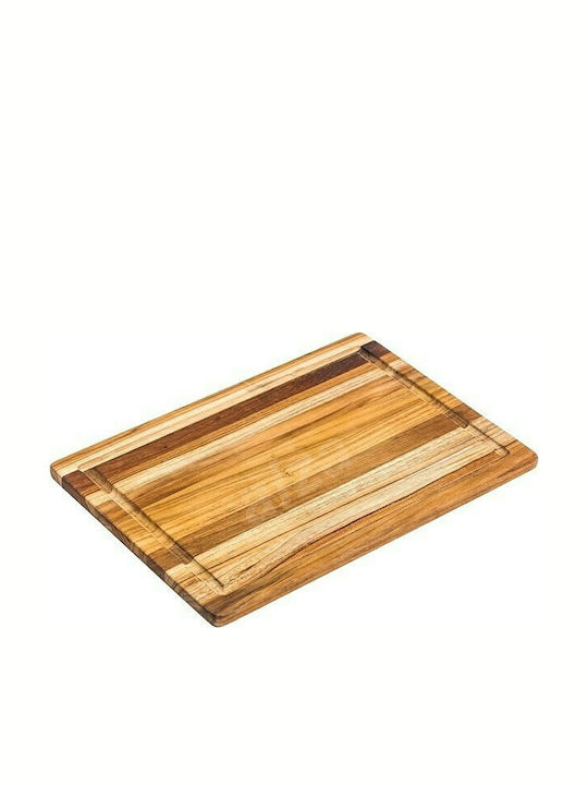 TeakHaus Essential Servierplatte Hölzernes 40x27.4x1.4cm 1Stück