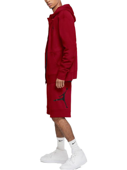 Jumpman Air Fleece Мъжка Бермуда Червена