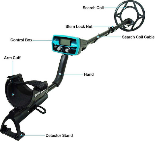 All-Sun TS180 Detector de metale Deasupra solului