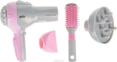 Klein Braun Hair Dryer with Diffuser and Brush Joc de Coafură 5850