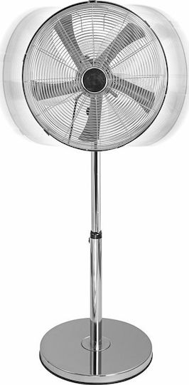 Sencor Ανεμιστήρας Ορθοστάτης 50W Διαμέτρου 40cm Ασημί