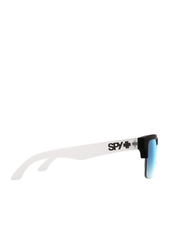 Spy Helm 5050 Men's Sunglasses with Blue Plastic Frame and Blue Polarized Mirror Lens 6700000000066