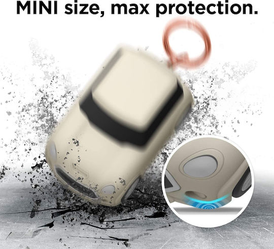 Elago Mini Car Калъф в Бежов цвят за Apple AirPods 1 / AirPods 2