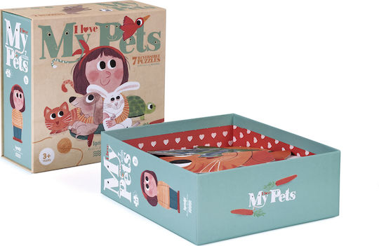 Παιδικό Puzzle I Love my Pets για 3+ Ετών 21pcs Londji