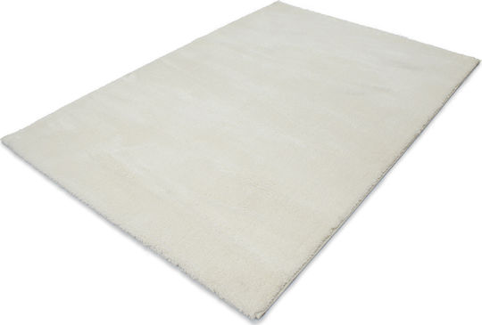 Balsan Teppich Rechteckig Synthetisch,Polyester/Cotton/Leather White