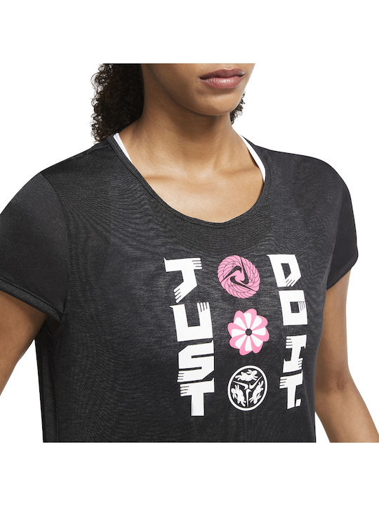 Nike Icon Clash T-Shirt Μαύρο