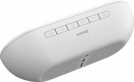 Baseus Encok Ceas De Masă Digital Led Din Plastic Cu Ceas Deșteptător Alb NGE09-02