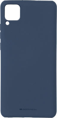 Mercury Soft Feeling Silicone Back Cover Blue (Huawei P40 Lite)