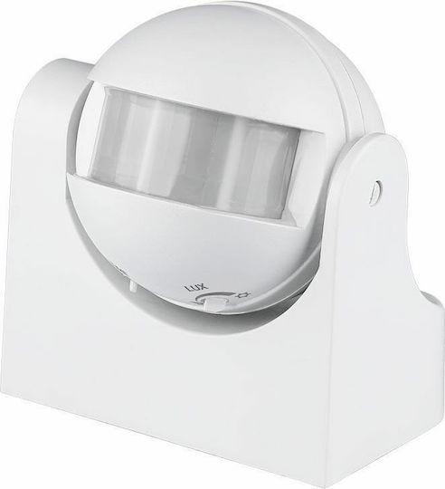 V-TAC VT-8003 Senzor De Mișcare Cu Fir Infraroșu 180° Rază De Acțiune 12m
