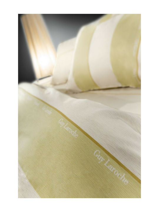 Guy Laroche Sheet Sets Queen 240x260cm. Brand Lime 4pcs