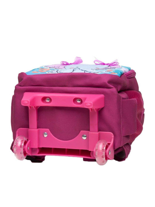 Polo Animal Schulranzen Trolley Kindergarten in Rosa Farbe 15Es