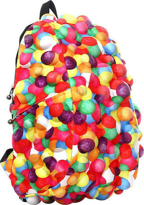 Madpax Pint Don't Burst My Bubble Σχολική Τσάντα Πλάτης Νηπιαγωγείου Πολύχρωμη Μ22 x Π15 x Υ30cm
