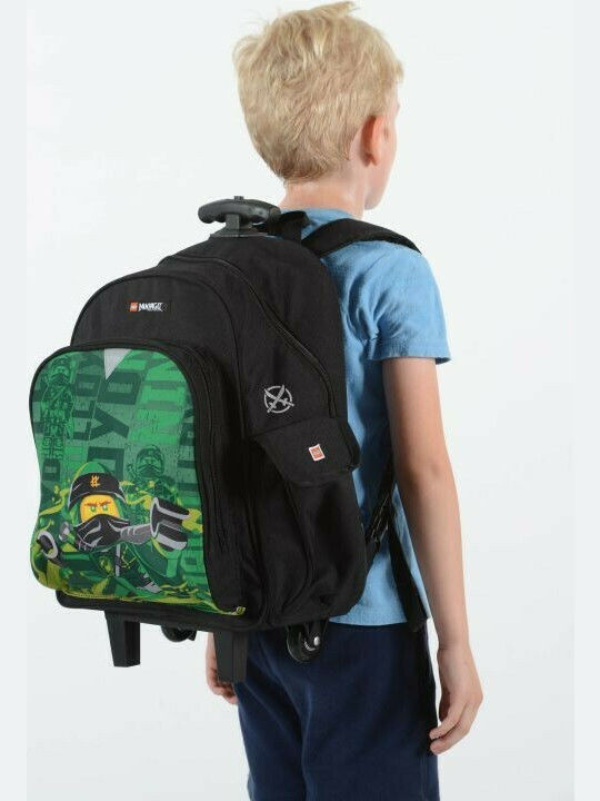 Lego Ninjago Energy School Bag Backpack Elementary, Elementary in Green color 20lt