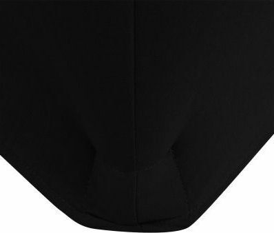 vidaXL Elastisch Tischabdeckung Schwarz 183x74cm 2Stück