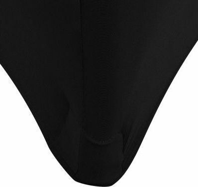 vidaXL Elastic Table Cover Black 243x74cm 2pcs