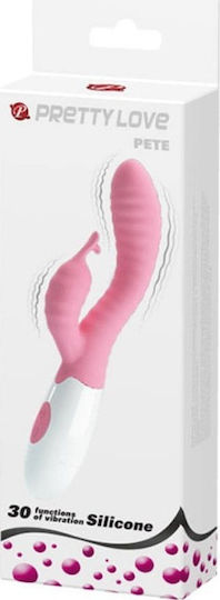 Pretty Love Pete Vibrator Kaninchen 20cm Pink