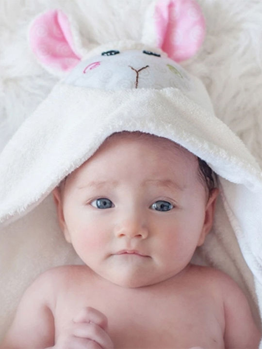 Zoocchini Baby Bath Towel Hooded 77x77cm Zoocchini Baby Bath Towel Hooded 77x77cm