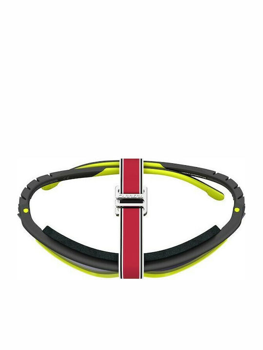 Carrera Hyperfit Унисекс Слънчеви Очила с Многоцветна Пластмасова Рамка и Сиви Стъкла 10/S BHP/ZO