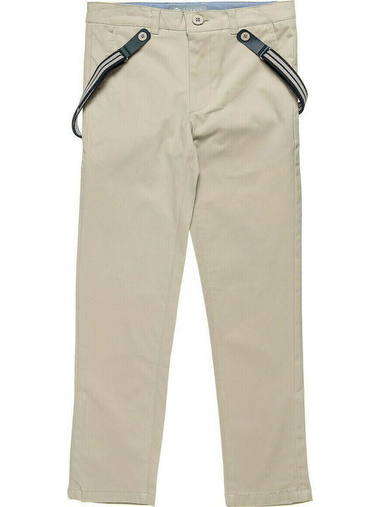 Alouette Kids Fabric Trousers Beige