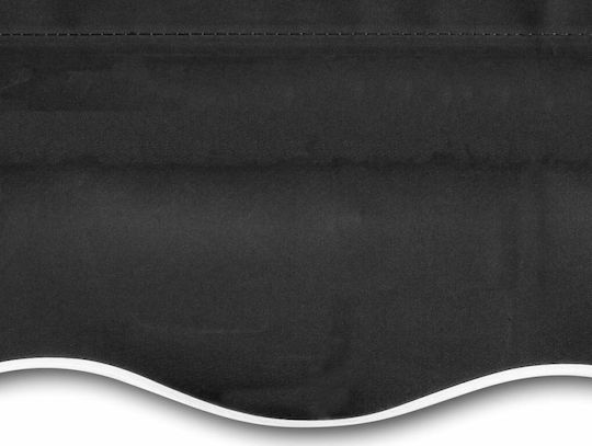 vidaXL Τεντόπανο Γκρι με Επίστρωση PU 2.5x3m