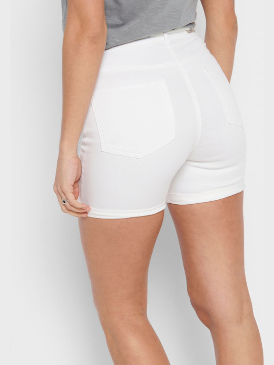 Only Women's Jean Shorts White