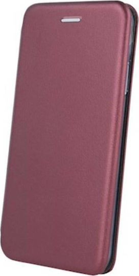 Forcell Elegance Book Δερματίνης Μπορντό (Redmi Note 9S / 9 Pro / 9 Pro Max)