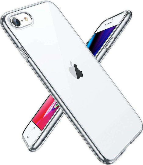 ESR Essential Задна корица Силикон 0.98мм Прозрачен (iPhone SE 2022/2020)