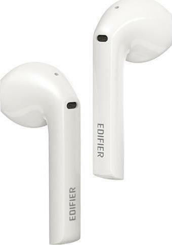 Edifier TWS200 Earbud Bluetooth Handsfree Ακουστικά με Αντοχή στον Ιδρώτα και Θήκη Φόρτισης Λευκά