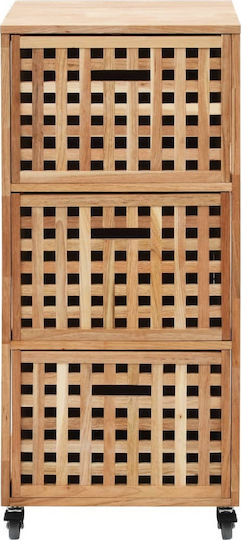 vidaXL Ντουλάπι Μπάνιου 41x41x91cm Καρυδί
